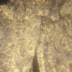 Floral Paisley Print Pants